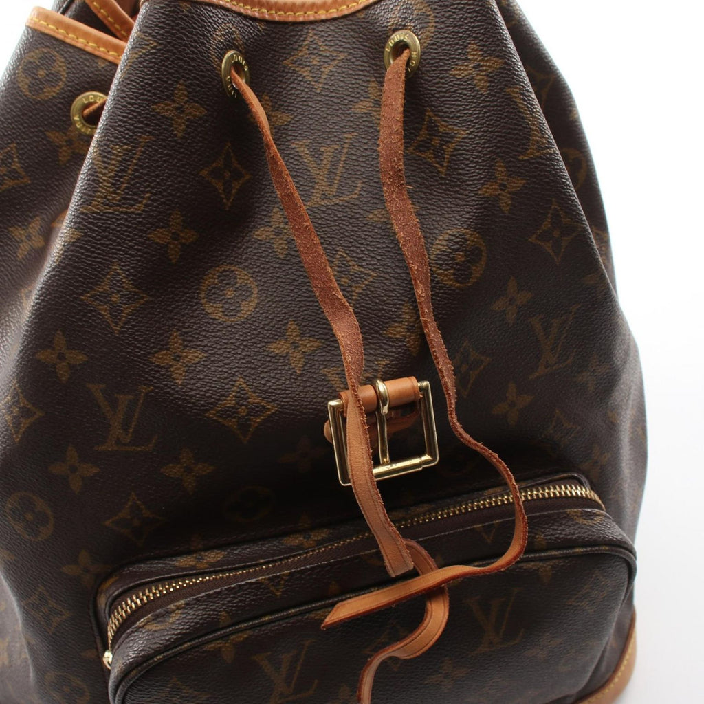 Louis Vuitton Backpack Montsouris GM Canvas Leather — view 9