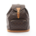 Louis Vuitton Backpack Montsouris GM Canvas Leather