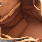 Louis Vuitton Backpack Montsouris GM Canvas Leather — view 3