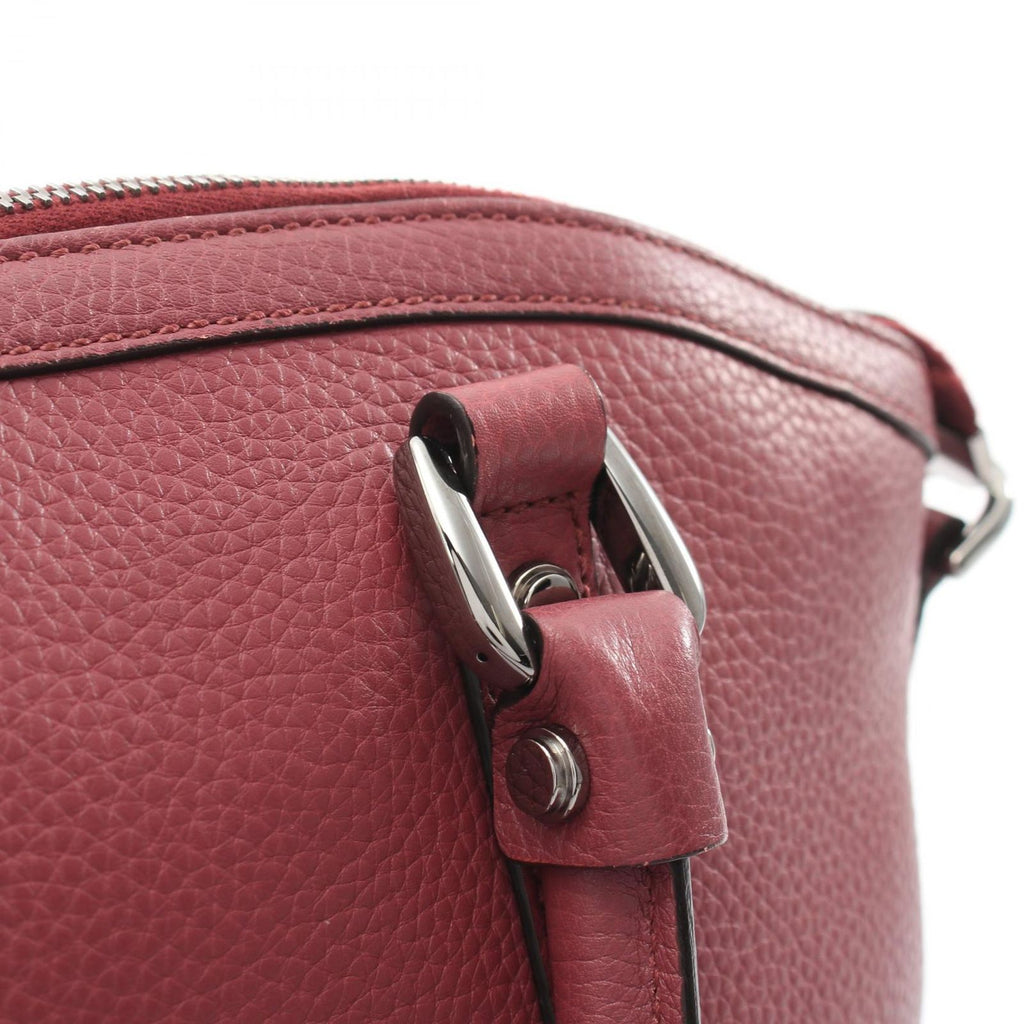 Gucci Tote Interlocking 2-Way Dark Pink Leather Hand — view 9