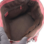 Gucci Tote Interlocking 2-Way Dark Pink Leather Hand — view 3
