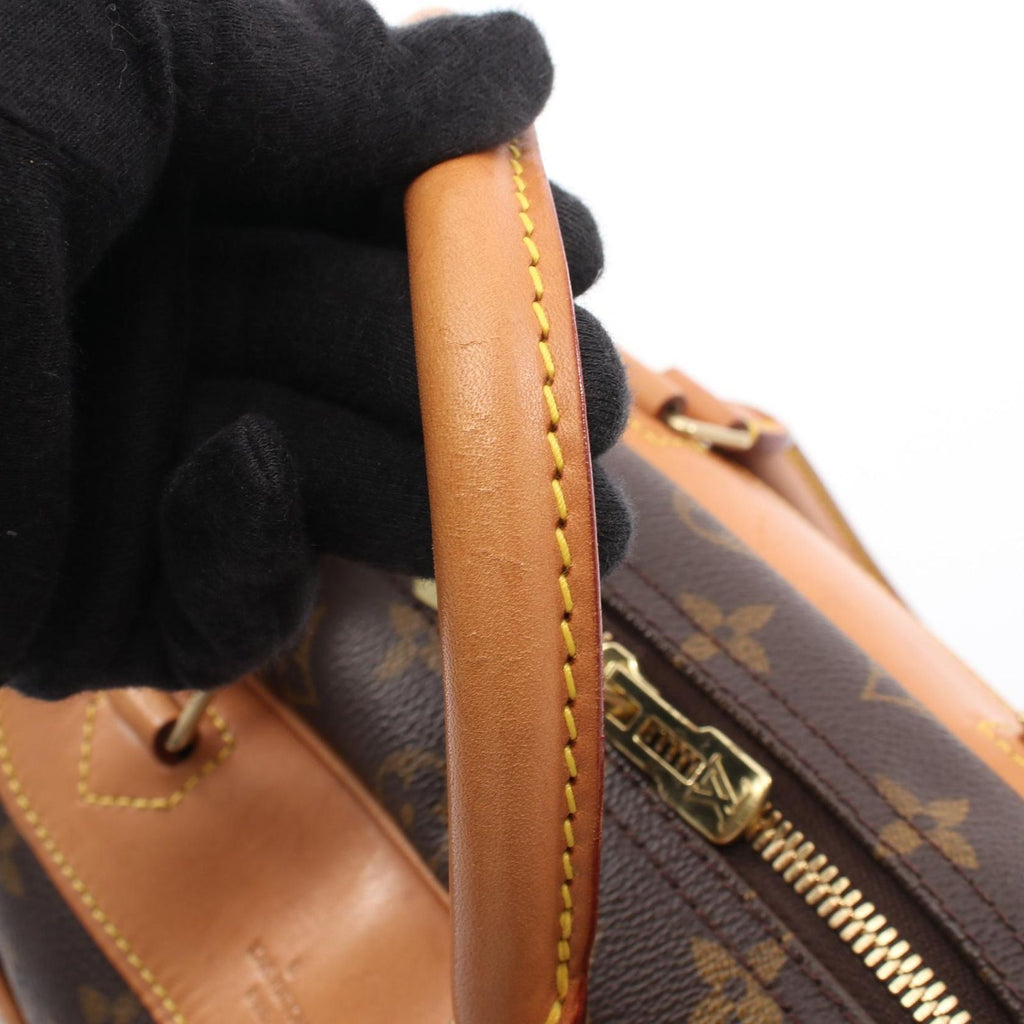 Louis Vuitton Handbag Deauville Bowling Vanity Canvas Leather — view 9