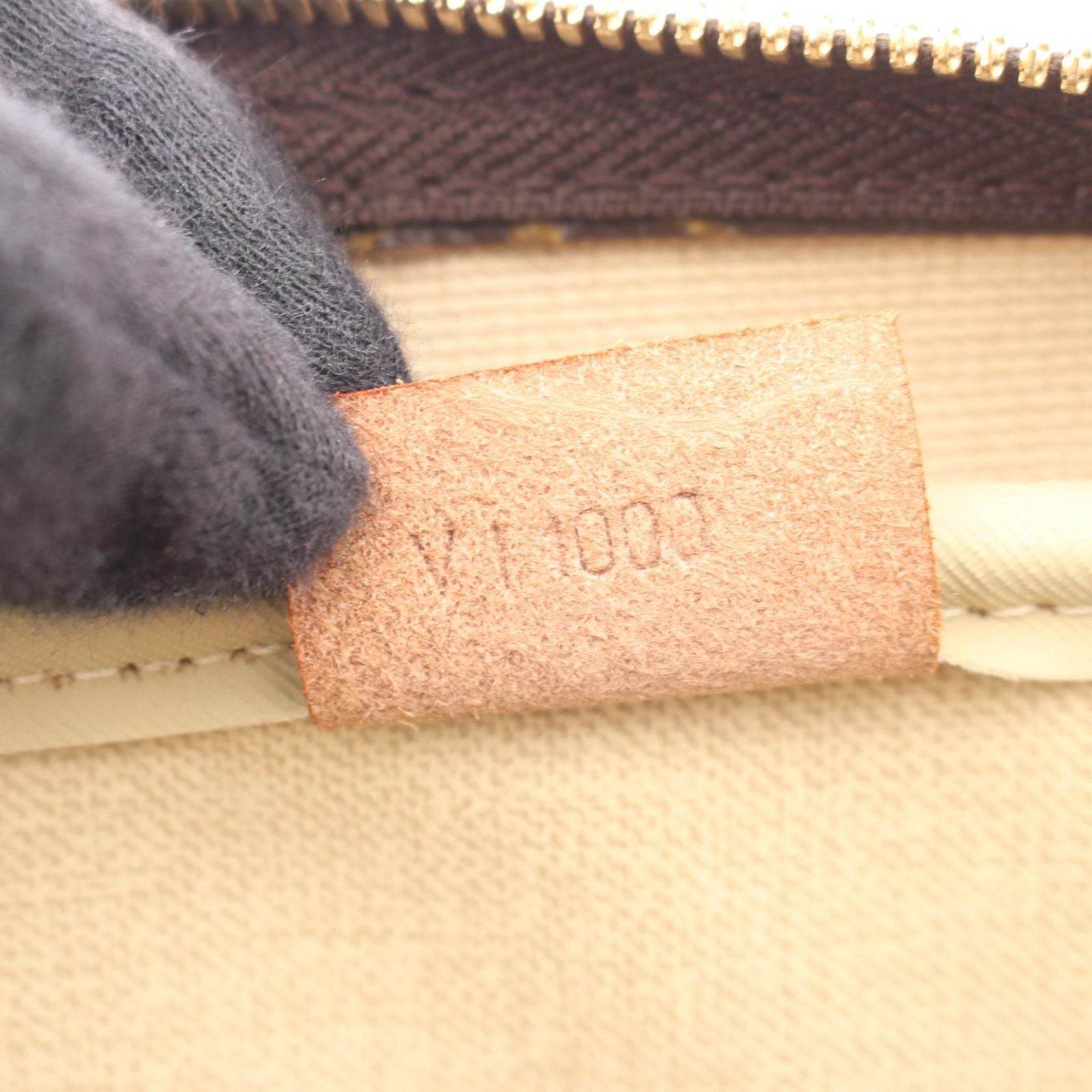 Louis Vuitton Handbag Deauville Bowling Vanity Canvas Leather — view 5