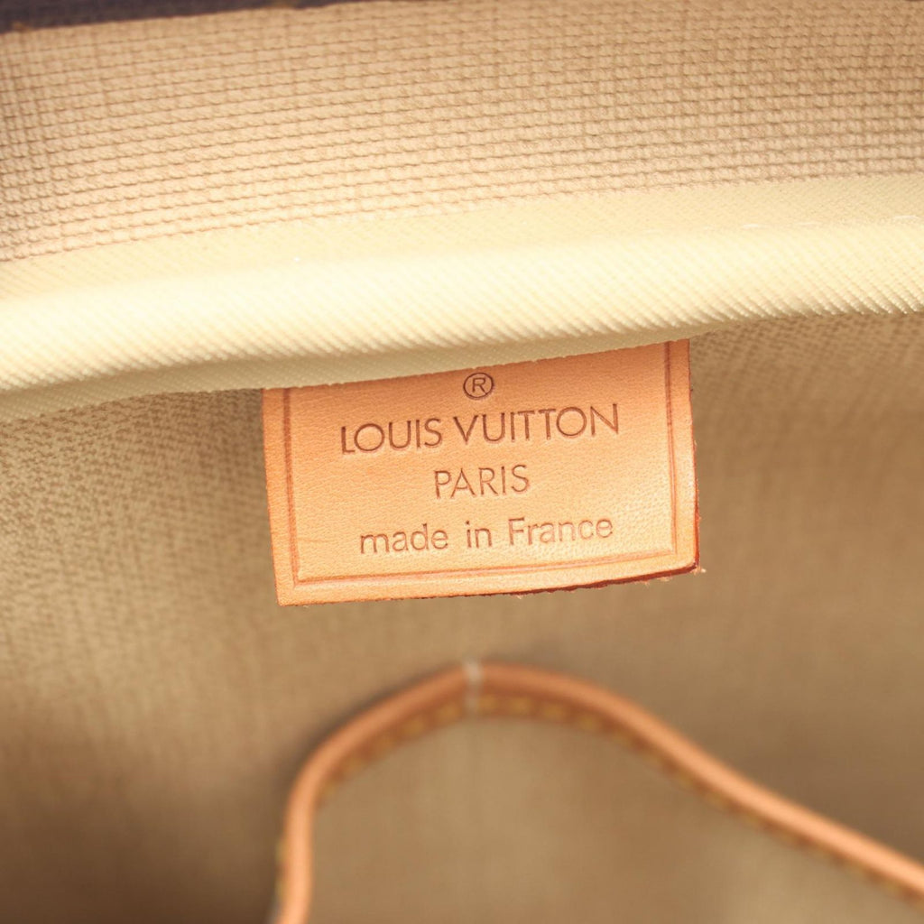 Louis Vuitton Handbag Deauville Bowling Vanity Canvas Leather — view 4