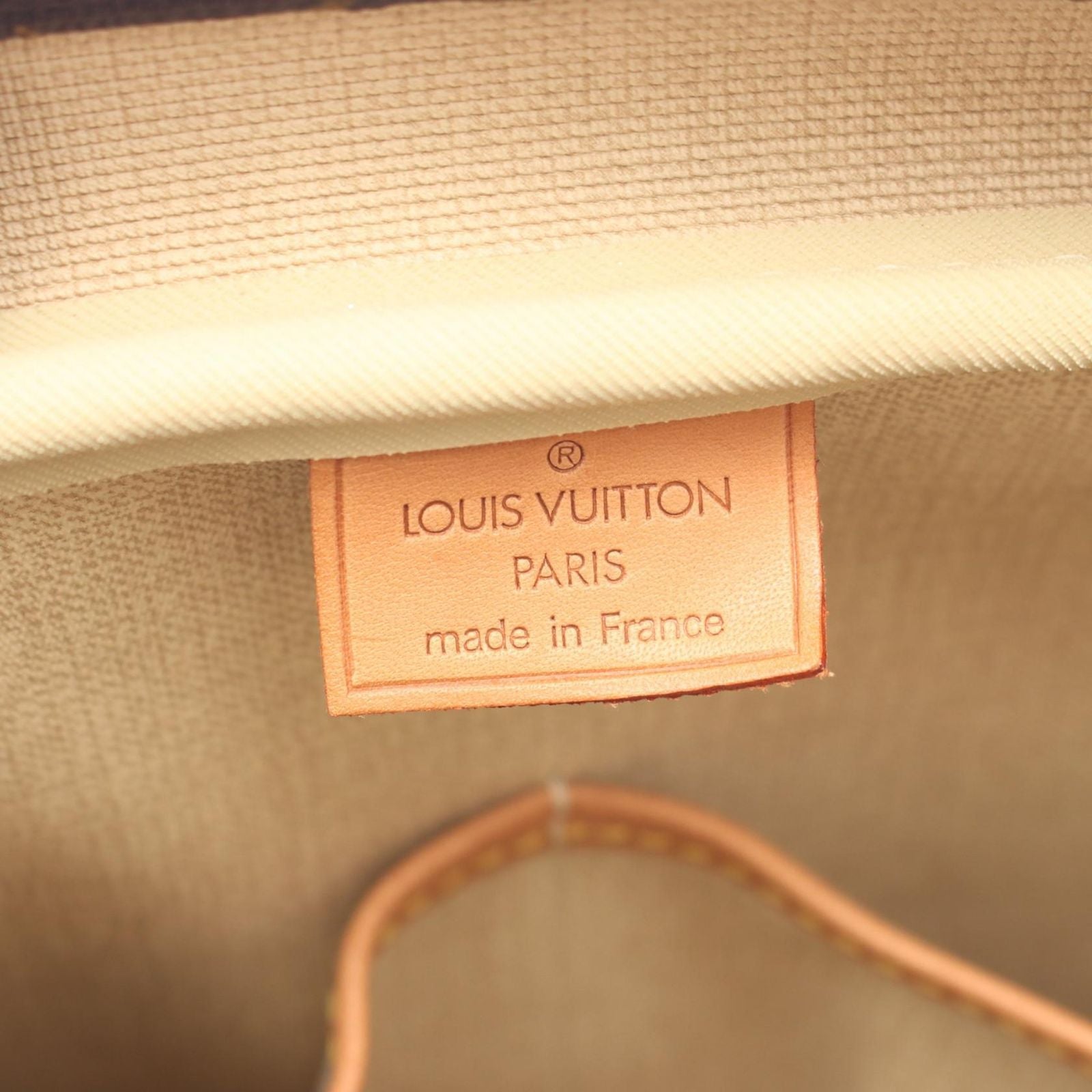 Louis Vuitton Handbag Deauville Bowling Vanity Canvas Leather — view 4