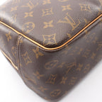 Louis Vuitton Handbag Deauville Bowling Vanity Canvas Leather — view 6