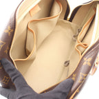 Louis Vuitton Handbag Deauville Bowling Vanity Canvas Leather — view 3