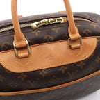 Louis Vuitton Handbag Deauville Bowling Vanity Canvas Leather — view 8