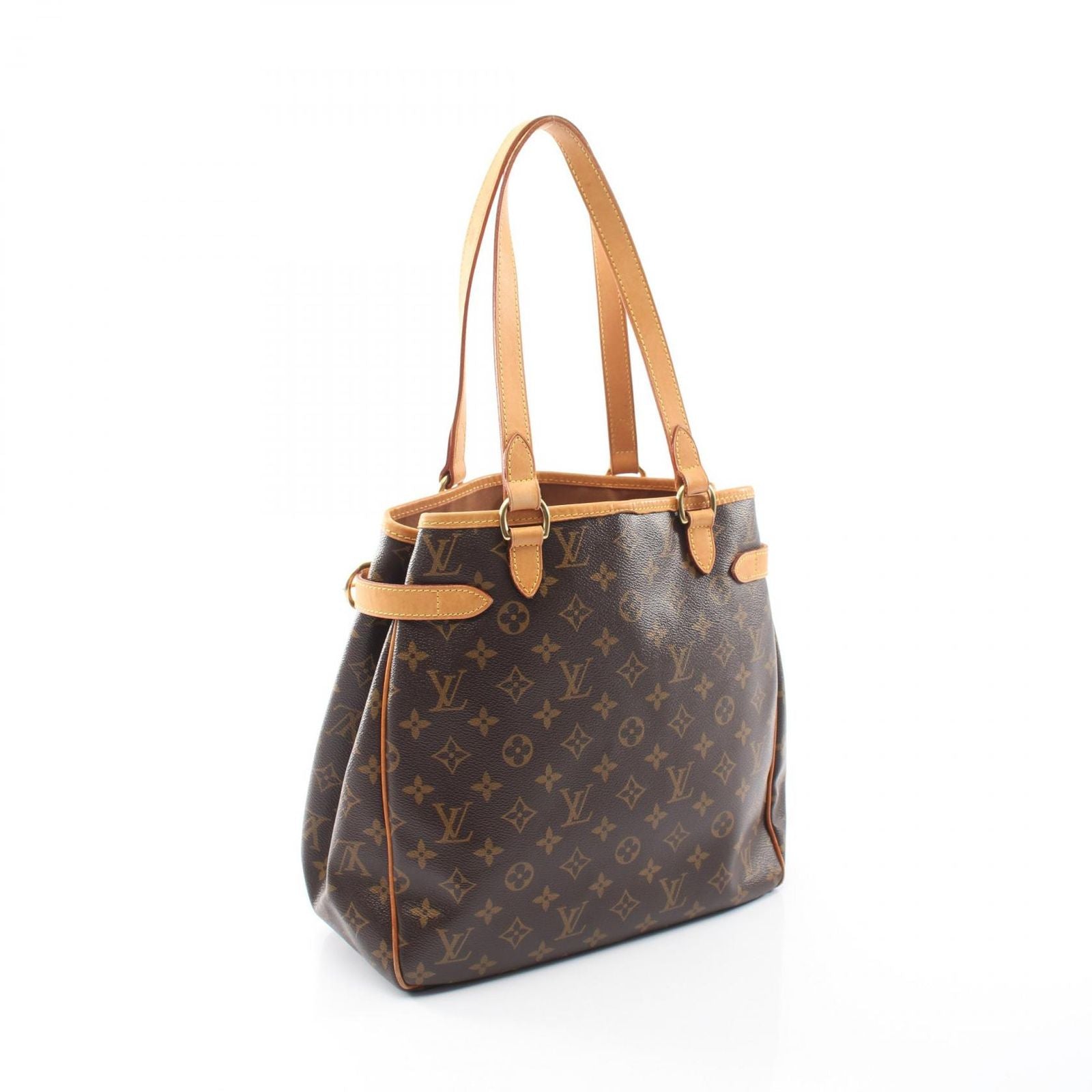 Louis Vuitton Tote Batignolles Vertical Canvas Leather — view 2