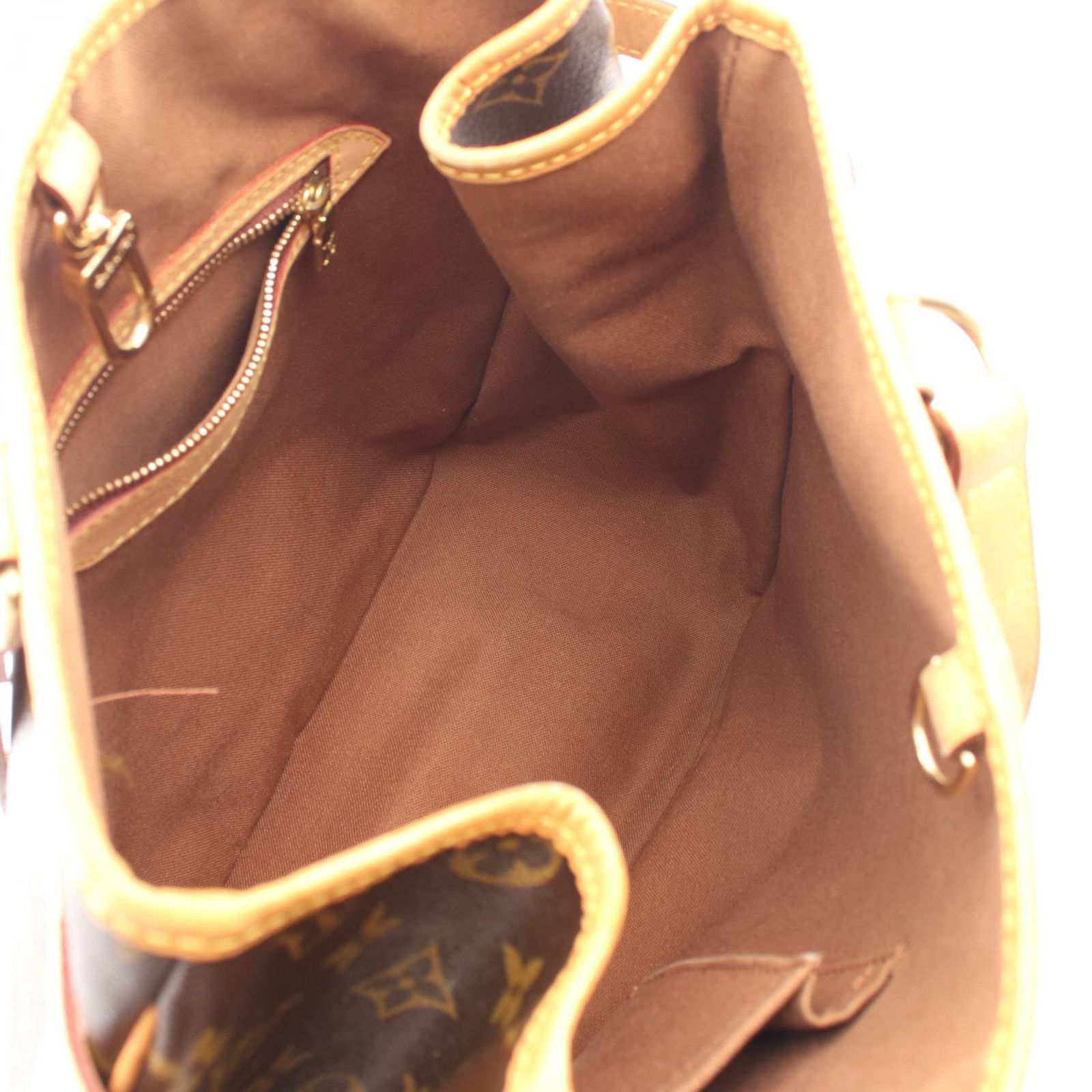 Louis Vuitton Tote Batignolles Vertical Canvas Leather — view 3