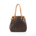 Louis Vuitton Tote Batignolles Vertical Canvas Leather