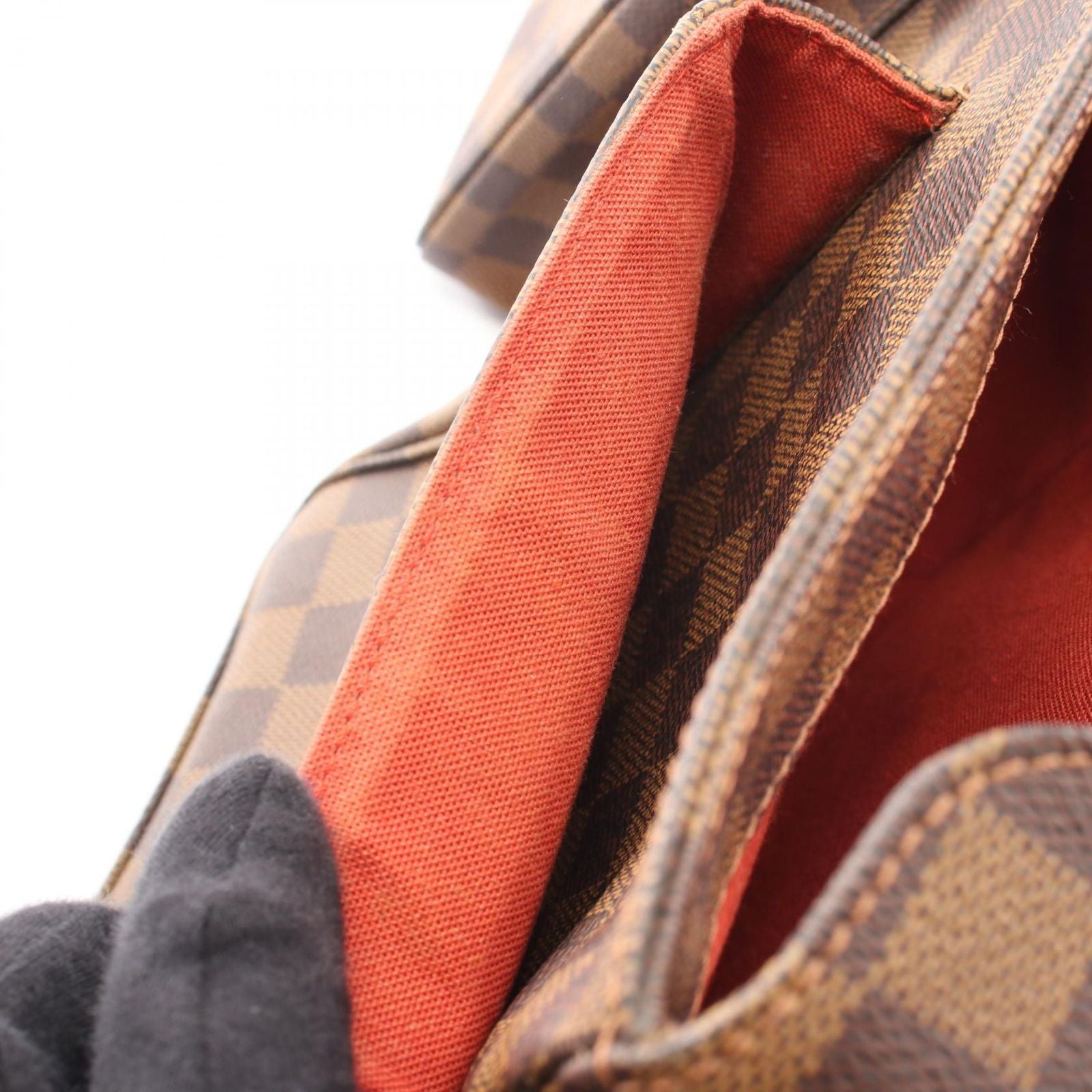 Louis Vuitton Shoulder Bag Broadway Canvas Leather — view 8