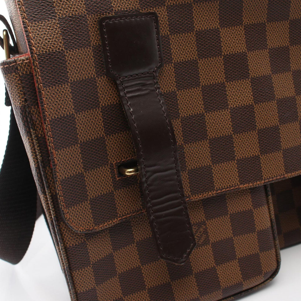 Louis Vuitton Shoulder Bag Broadway Canvas Leather — view 9