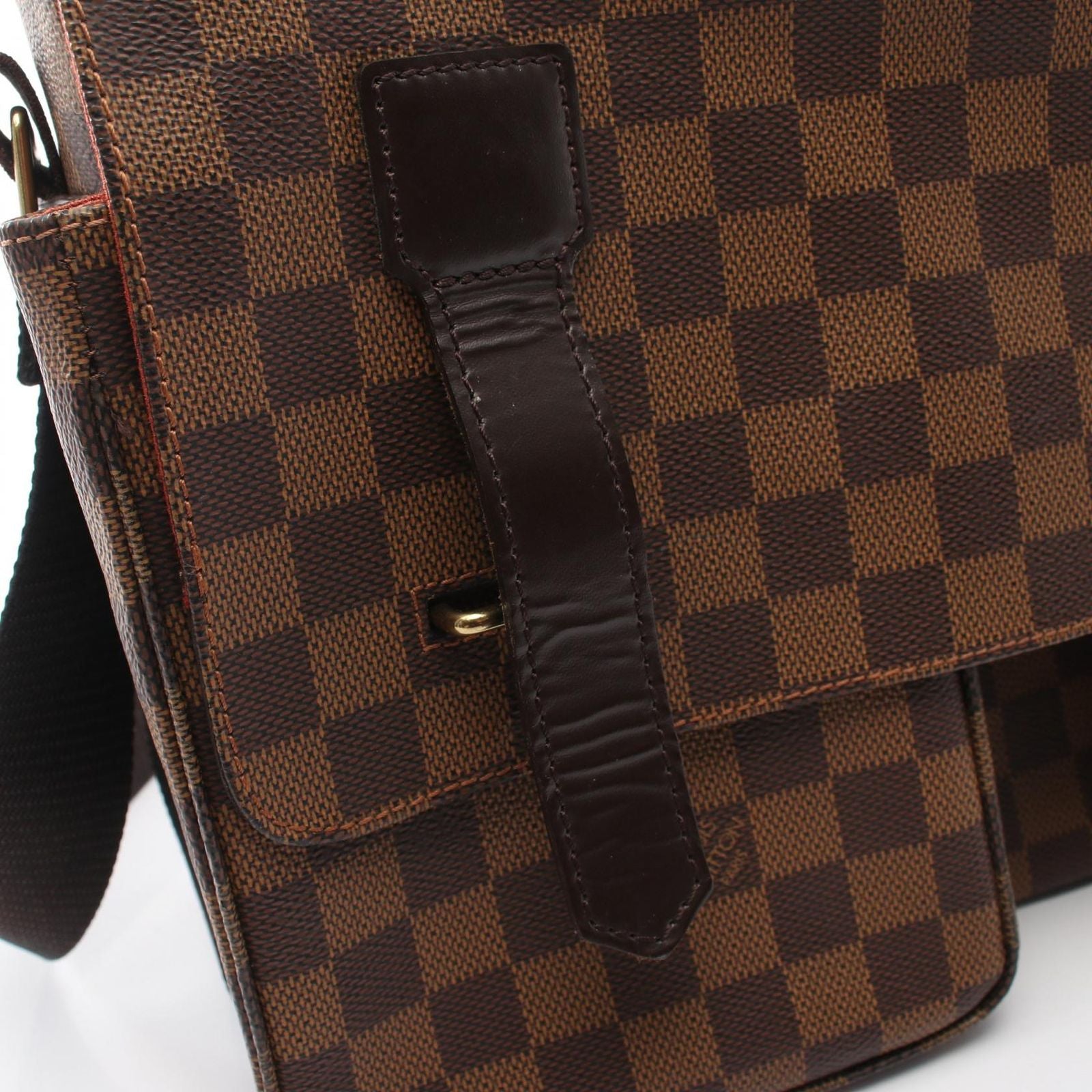 Louis Vuitton Shoulder Bag Broadway Canvas Leather — view 9