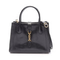 Gucci Handbag Jackie 2-Way Black Leather Tote