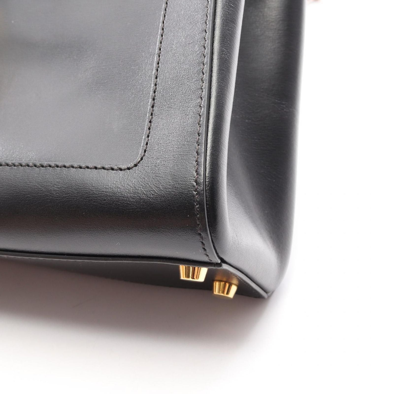 Gucci Handbag Jackie 2-Way Black Leather Tote — view 7