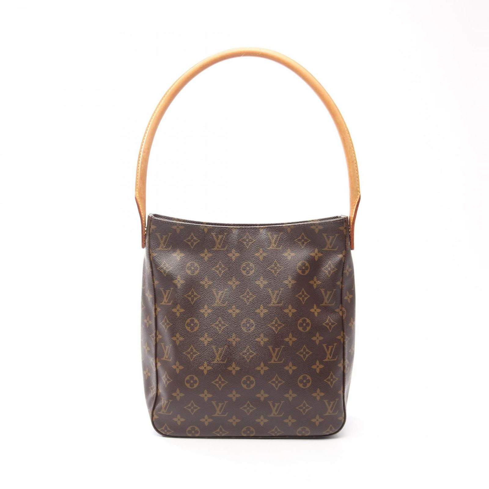 Louis Vuitton Shoulder Bag Looping GM Monogram Canvas Leather