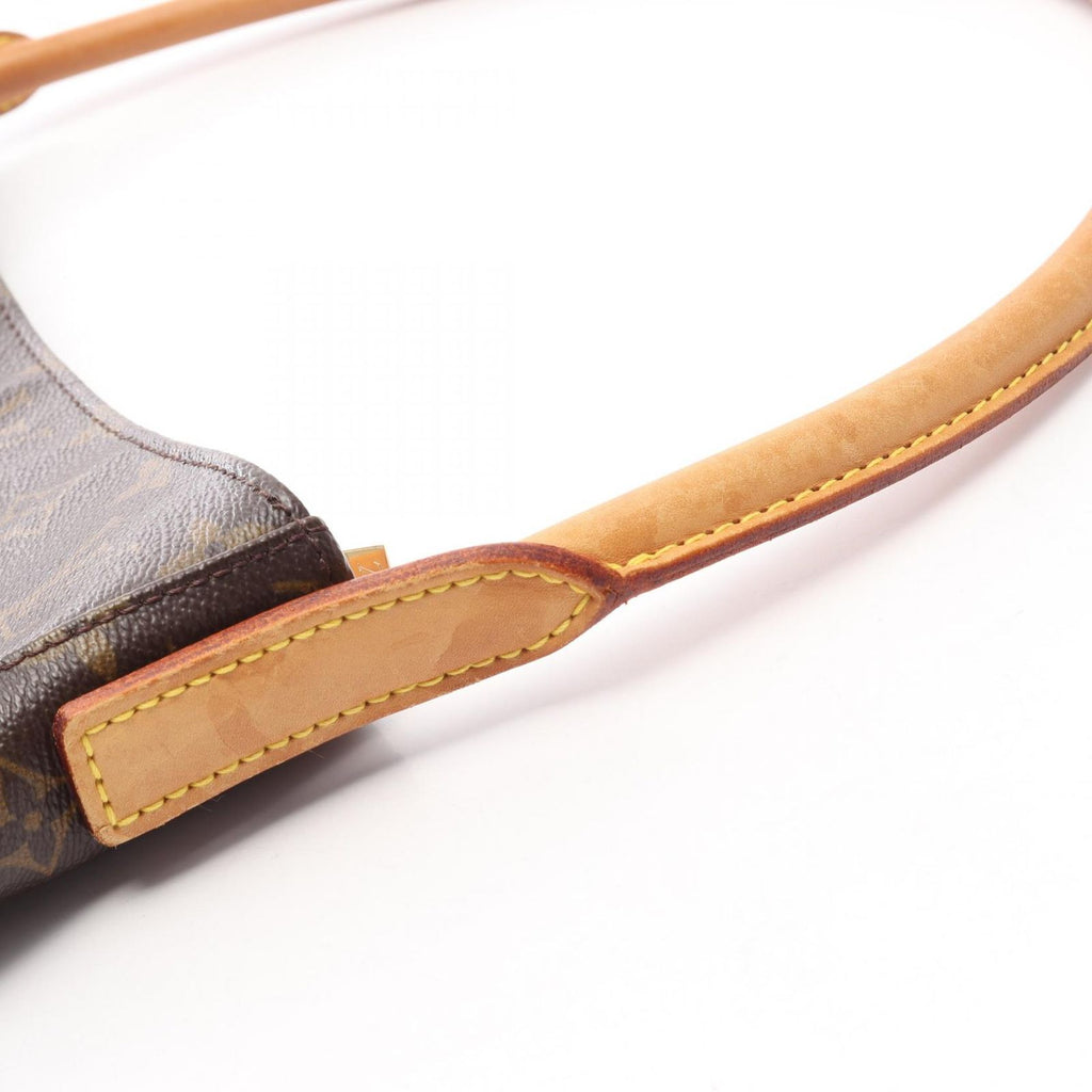 Louis Vuitton Shoulder Bag Looping GM Monogram Canvas Leather — view 8