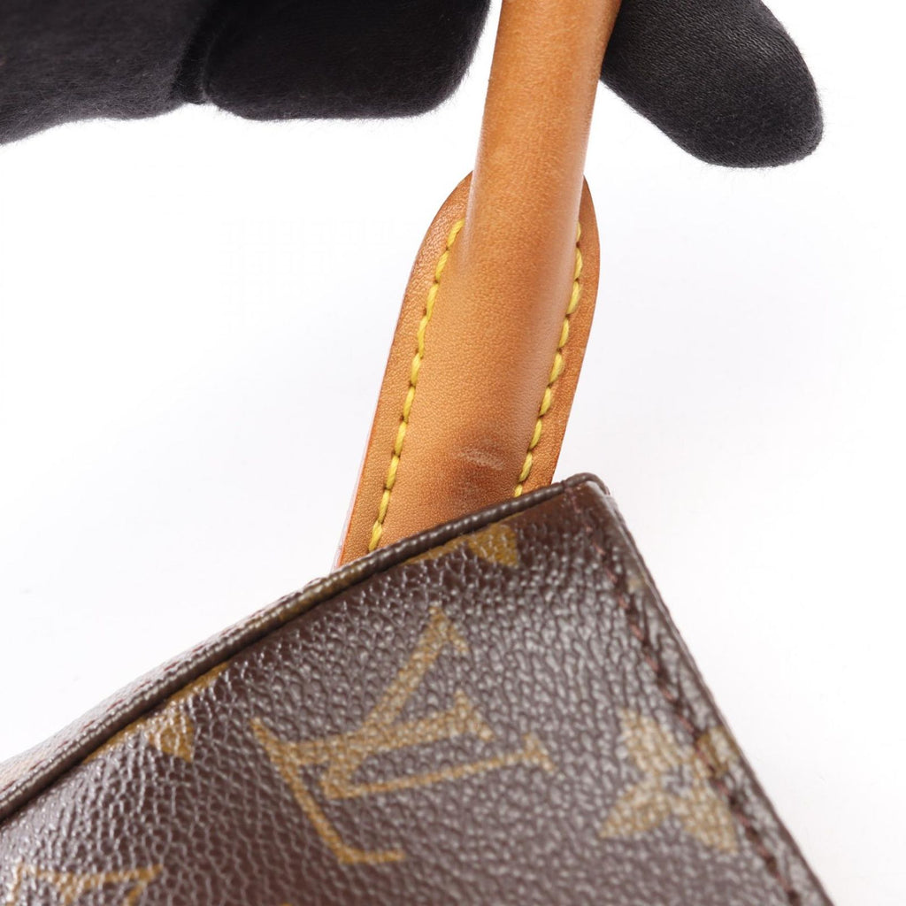Louis Vuitton Shoulder Bag Looping GM Monogram Canvas Leather — view 7