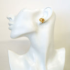 Dior Earrings CD Logo Gold Plated — view 5