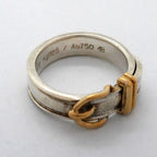 Hermes Ring Ceinture 18k Yellow Gold 925 Sterling Silver — view 5