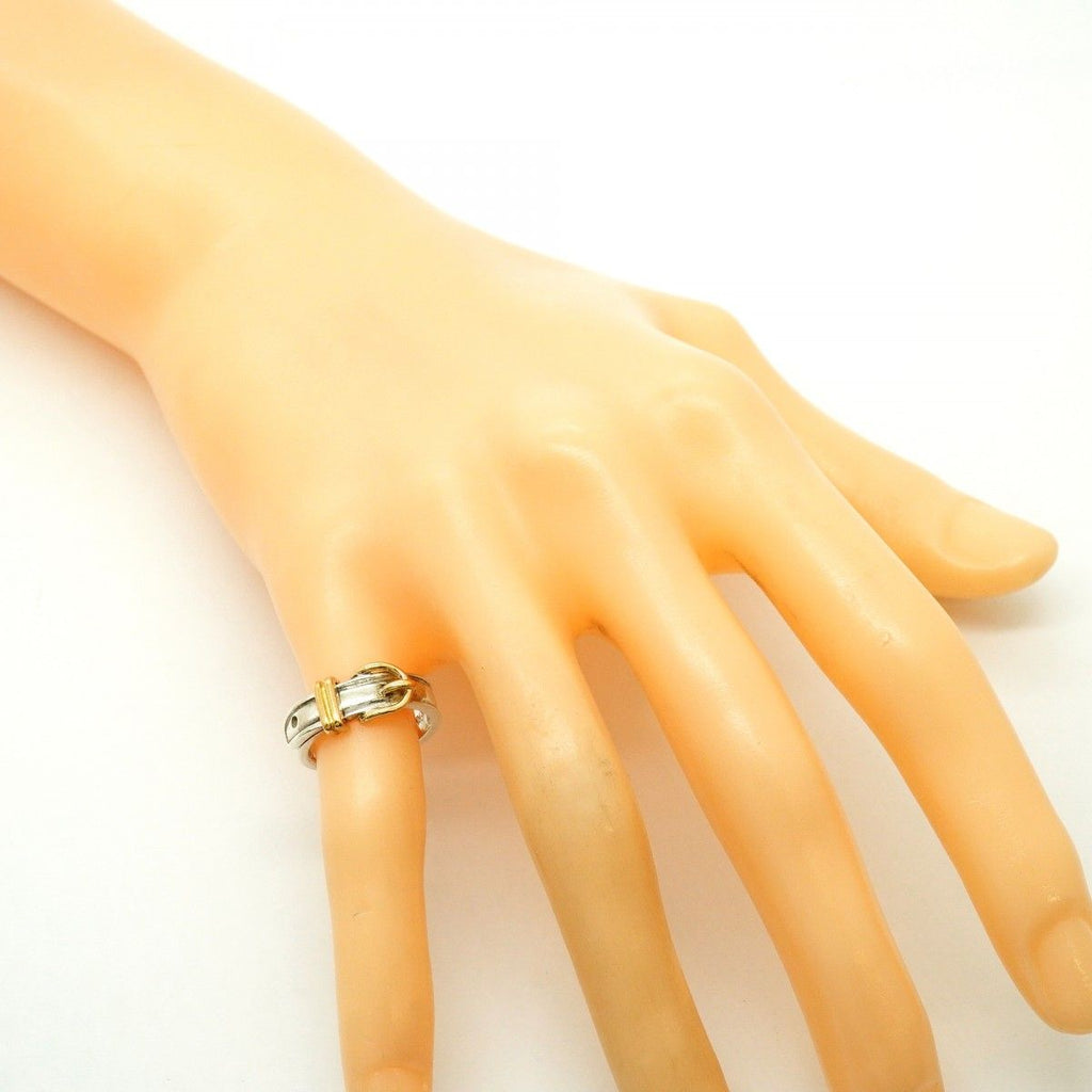 Hermes Ring Ceinture 18k Yellow Gold 925 Sterling Silver — view 8