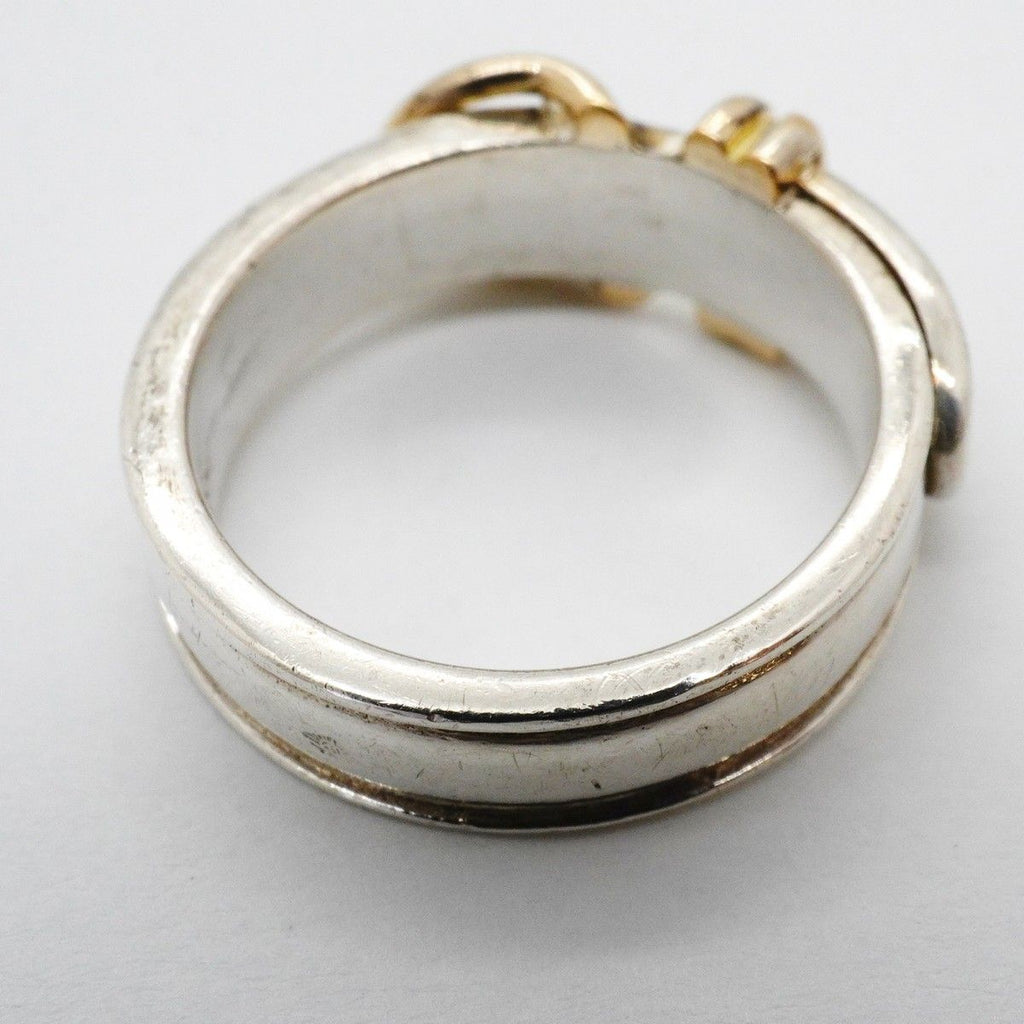 Hermes Ring Ceinture 18k Yellow Gold 925 Sterling Silver — view 9