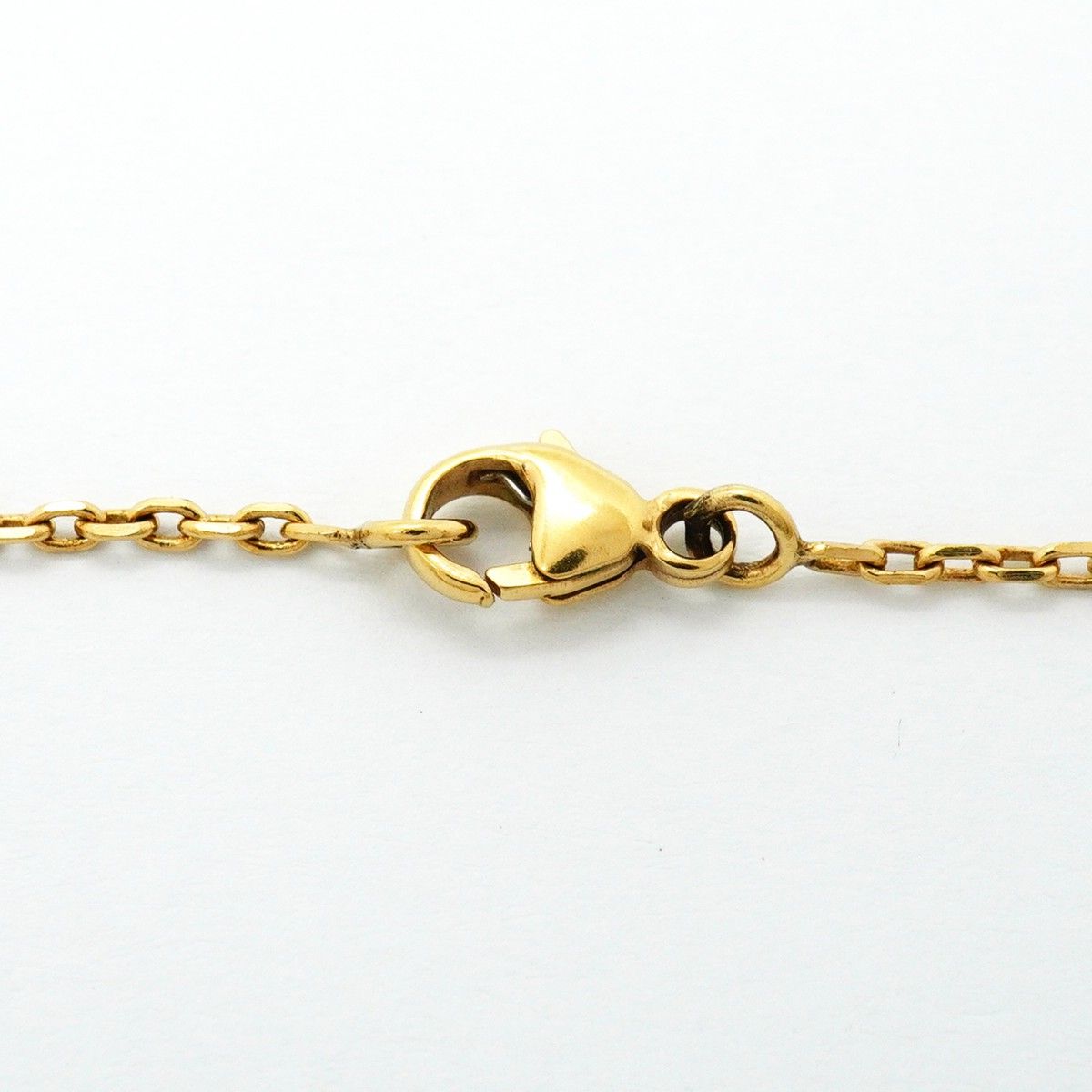 Hermes Necklace Irene Gold Plated Ivory — view 4