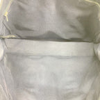 Hermes Tote Fourre Tout MM Canvas Navy Khaki Silver — view 4