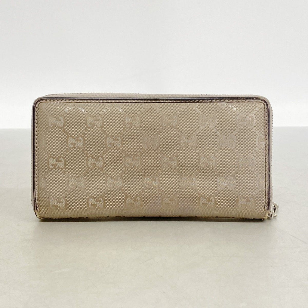 Gucci Wallet GG Supreme Gray Ju Silver — view 7