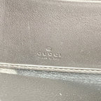 Gucci Wallet GG Supreme Gray Ju Silver — view 4