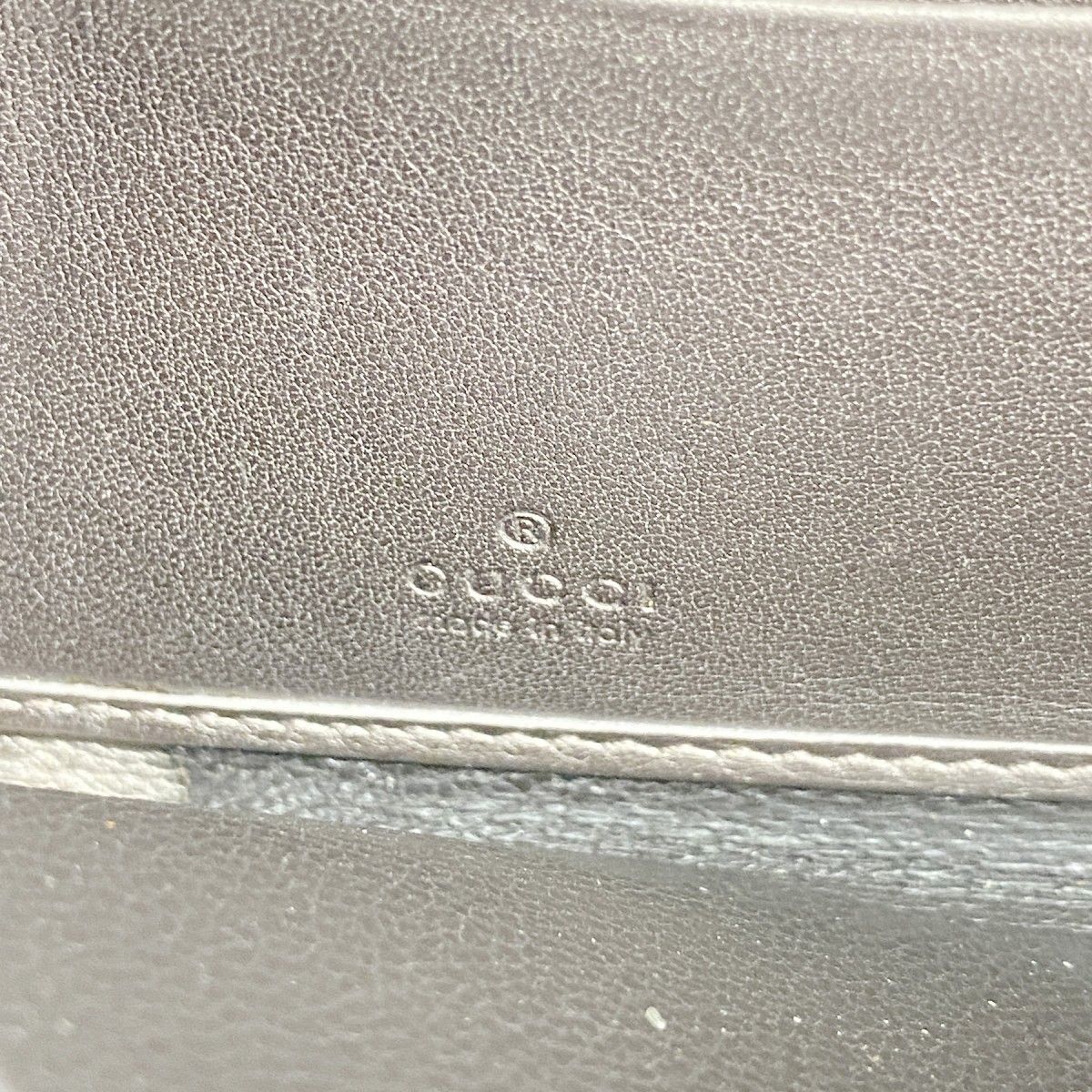 Gucci Wallet GG Supreme Gray Ju Silver — view 4