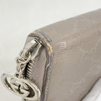 Gucci Wallet GG Supreme Gray Ju Silver — view 5