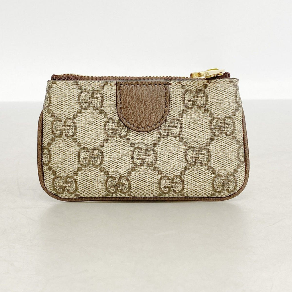 Gucci Coin Case Ophidia Brown Gold — view 8