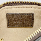 Gucci Coin Case Ophidia Brown Gold — view 4