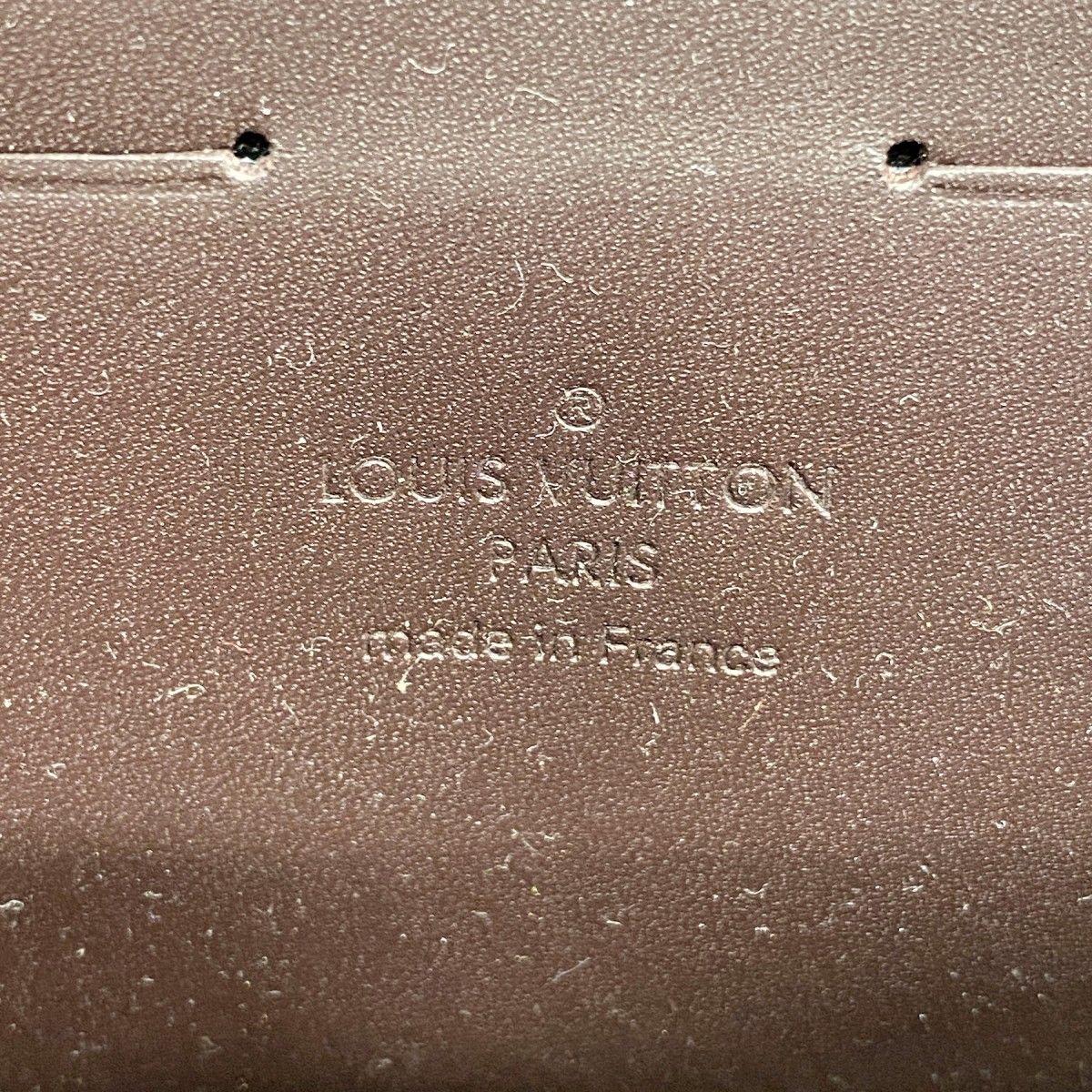 Louis Vuitton Shoulder Wallet Vernis Rossmore MM Amaranto — view 5