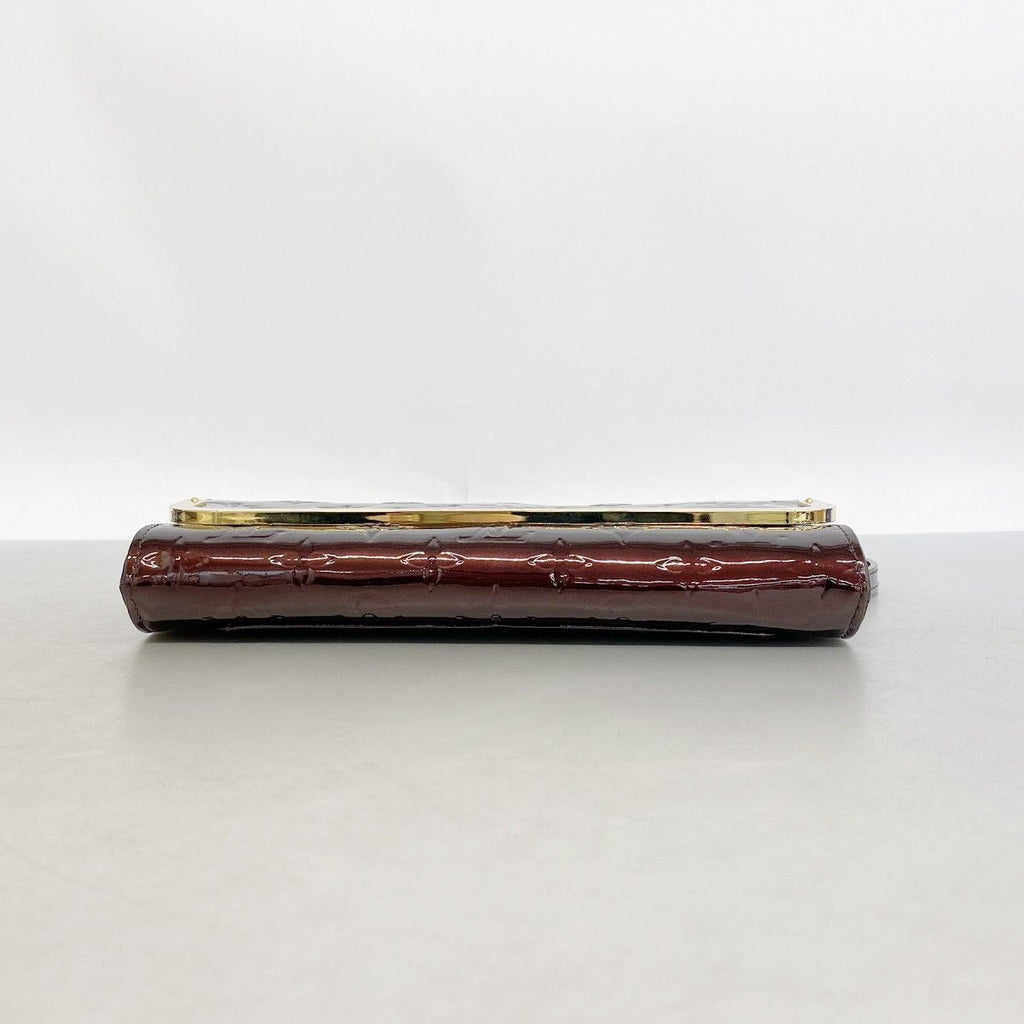 Louis Vuitton Shoulder Wallet Vernis Rossmore MM Amaranto — view 3
