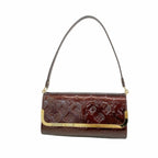 Louis Vuitton Shoulder Wallet Vernis Rossmore MM Amaranto