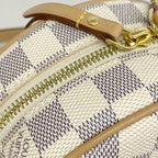Louis Vuitton Shoulder Bag Damier Azur Boite Chapel PM White — view 8