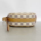 Louis Vuitton Shoulder Bag Damier Azur Boite Chapel PM White — view 3