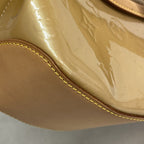 Louis Vuitton Boston Bag Vernis Biscayne Bay GM Noisette — view 6