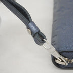 Louis Vuitton Wallet Monogram Empreinte Zippy Metallic Blue — view 9