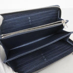 Louis Vuitton Wallet Monogram Empreinte Zippy Metallic Blue — view 3