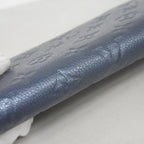 Louis Vuitton Wallet Monogram Empreinte Zippy Metallic Blue — view 8