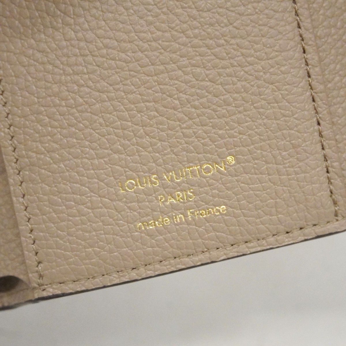Louis Vuitton Trifold Wallet Monogram Empreinte Bicolor Portefeuille Victorine — view 4