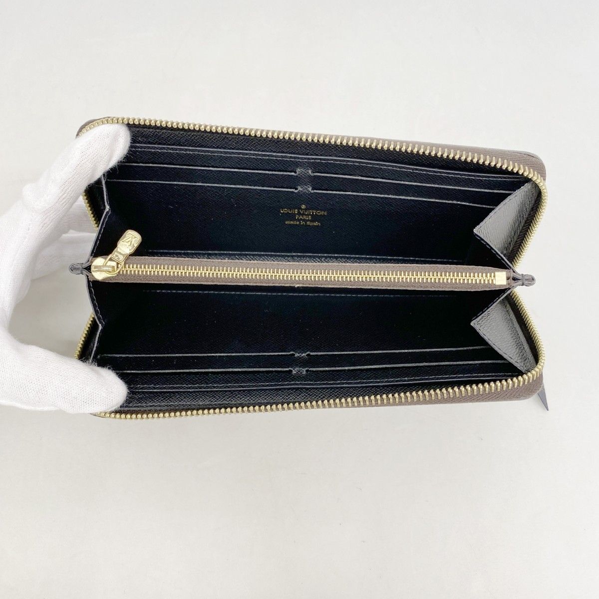 Louis Vuitton Wallet Monogram Reverse Portefeuille Clemence Brown — view 3