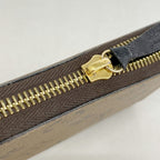 Louis Vuitton Wallet Monogram Reverse Portefeuille Clemence Brown — view 7