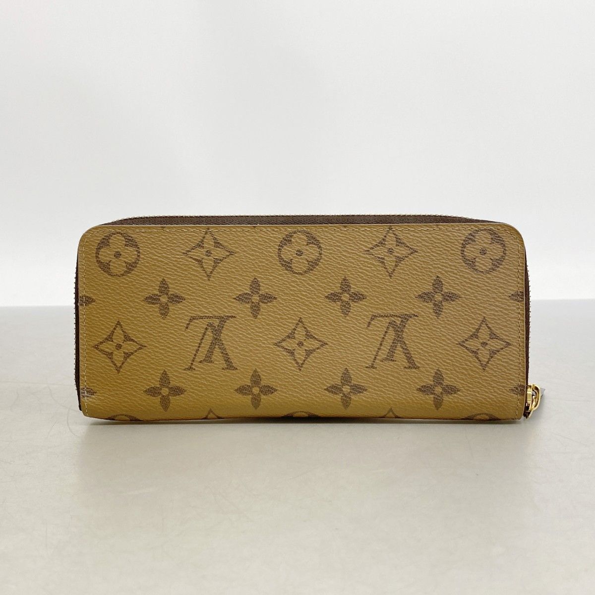 Louis Vuitton Wallet Monogram Reverse Portefeuille Clemence Brown — view 8