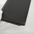Louis Vuitton Business Card Holder Epi Envelop Noir — view 7