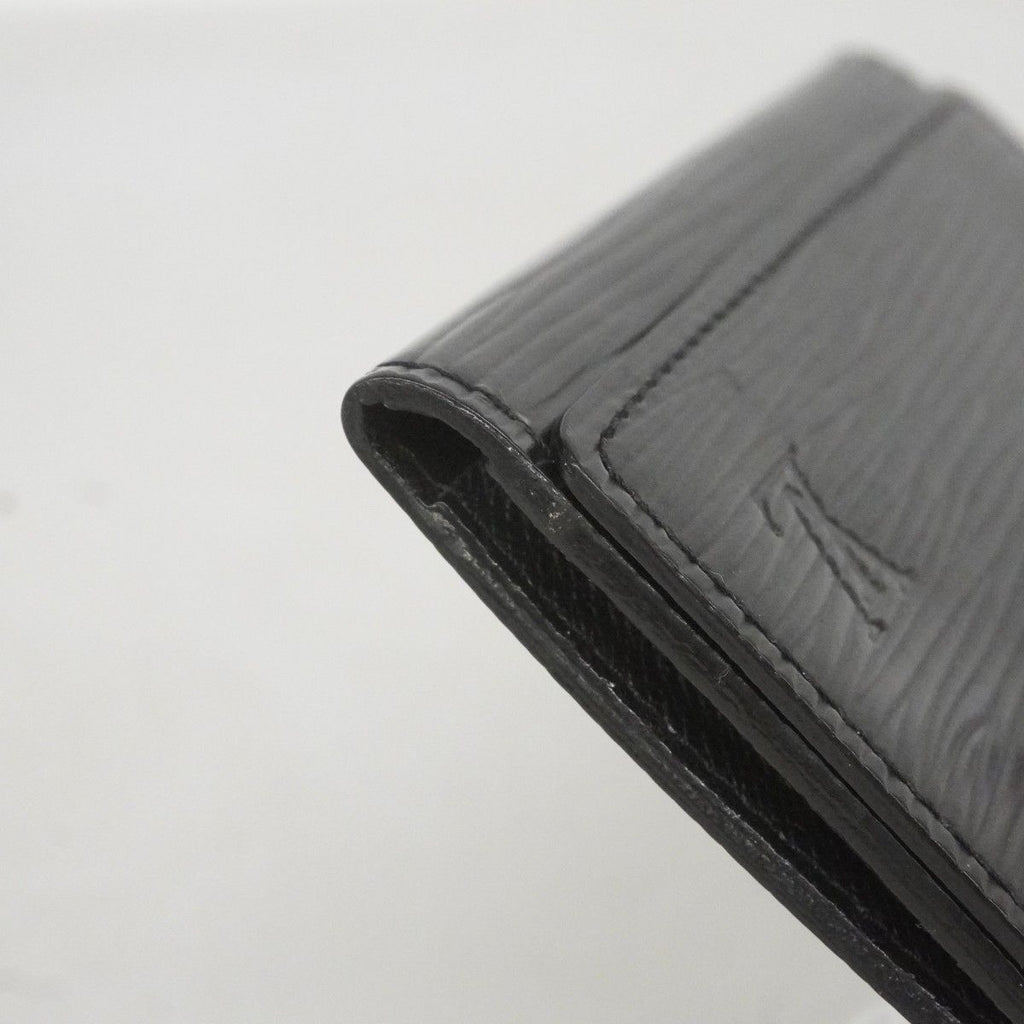 Louis Vuitton Business Card Holder Epi Envelop Noir — view 6